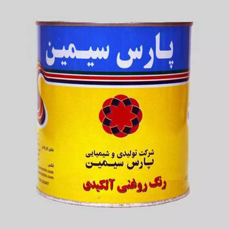 خرید رنگ روغنی آبی نیسانی کد 145 پارس سیمین (1 کیلویی) - 