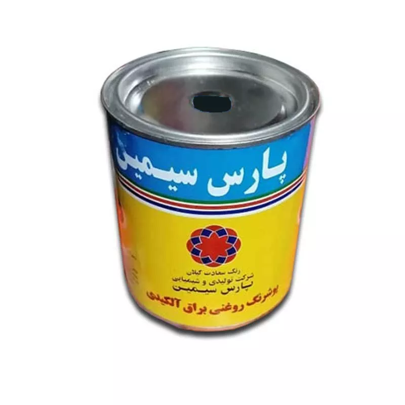 خرید رنگ روغنی مشکی پارس سیمین کد 700 - 