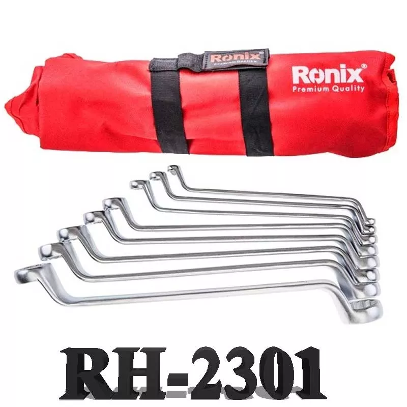 خرید مجموعه 8 عددی آچار دو سر رینگ رونیکس RH-2301 - 